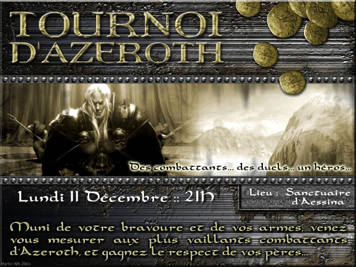 Grand Tournoi d'Azeroth Present