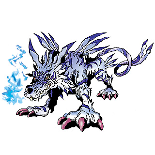 Une traverse difficile. [Libre] Garurumon