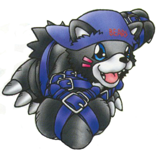 digimon veemon Bearmon