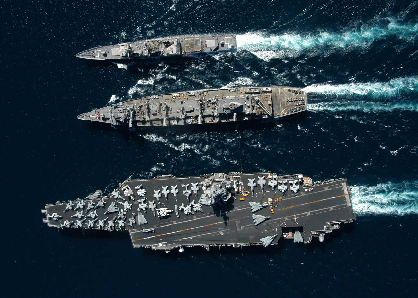 	 تكنولوجيا حاملات الطائرات  USS-Enterprise-Battle-Group