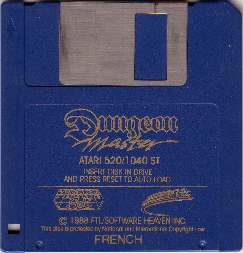 Renseignement sur Dungeon Master Atari ST version Française  DM-Scan-AtariST-DiskFrench