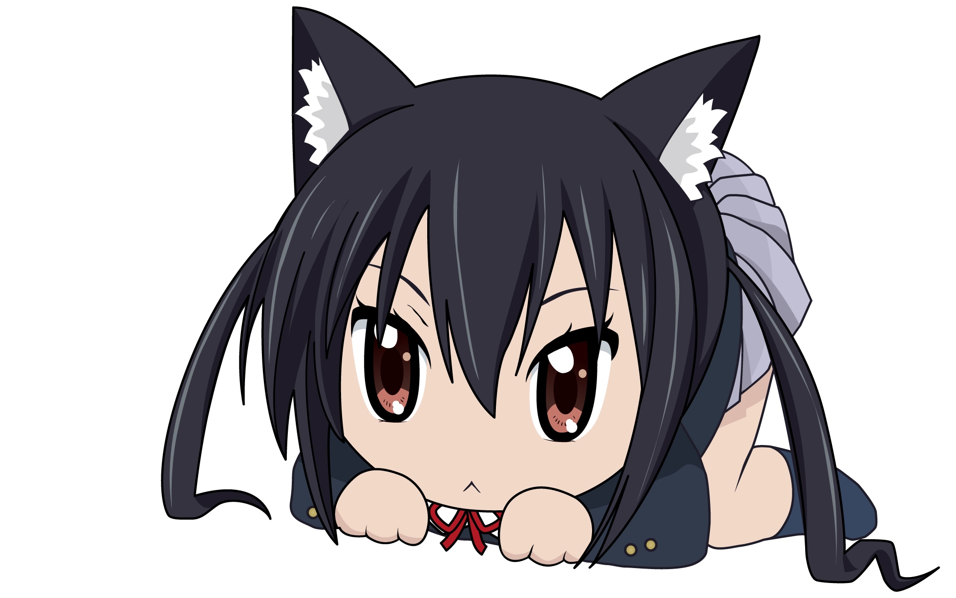 [Pics] Lovely chibi đây Konachan.com-60323-animal_ears-chibi-k-on-nakano_a