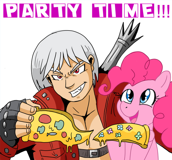 Imagenes Divertidas Ponys 312-crossover-dante-devil_may_cry-pinkie_pie