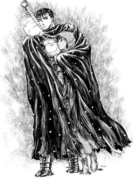 Parelles del mangaanime Guts_and_Caska_by_darkshadowDTG