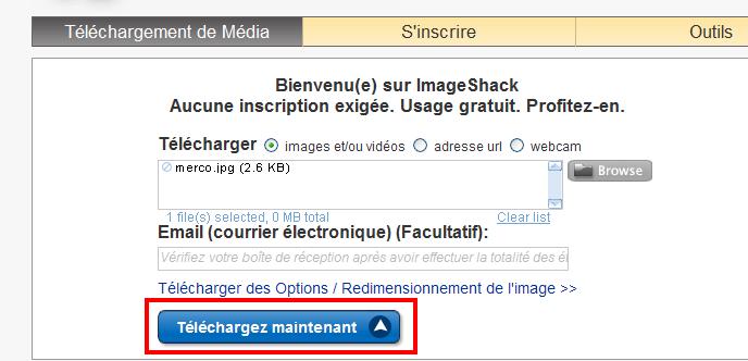 Comment faire un screen et le mettre sur le forum ? Heberger2