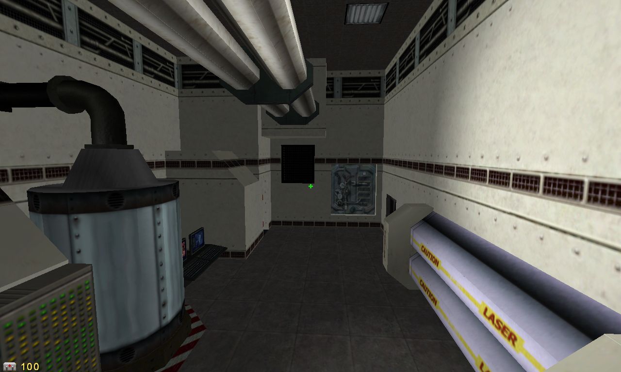 Someone is remaking Half-Life using the Doom engine. PdMap2f