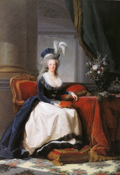 Portraits de Marie-Caroline, Reine de Naples, soeur de Marie-Antoinette Vigeemamanteau