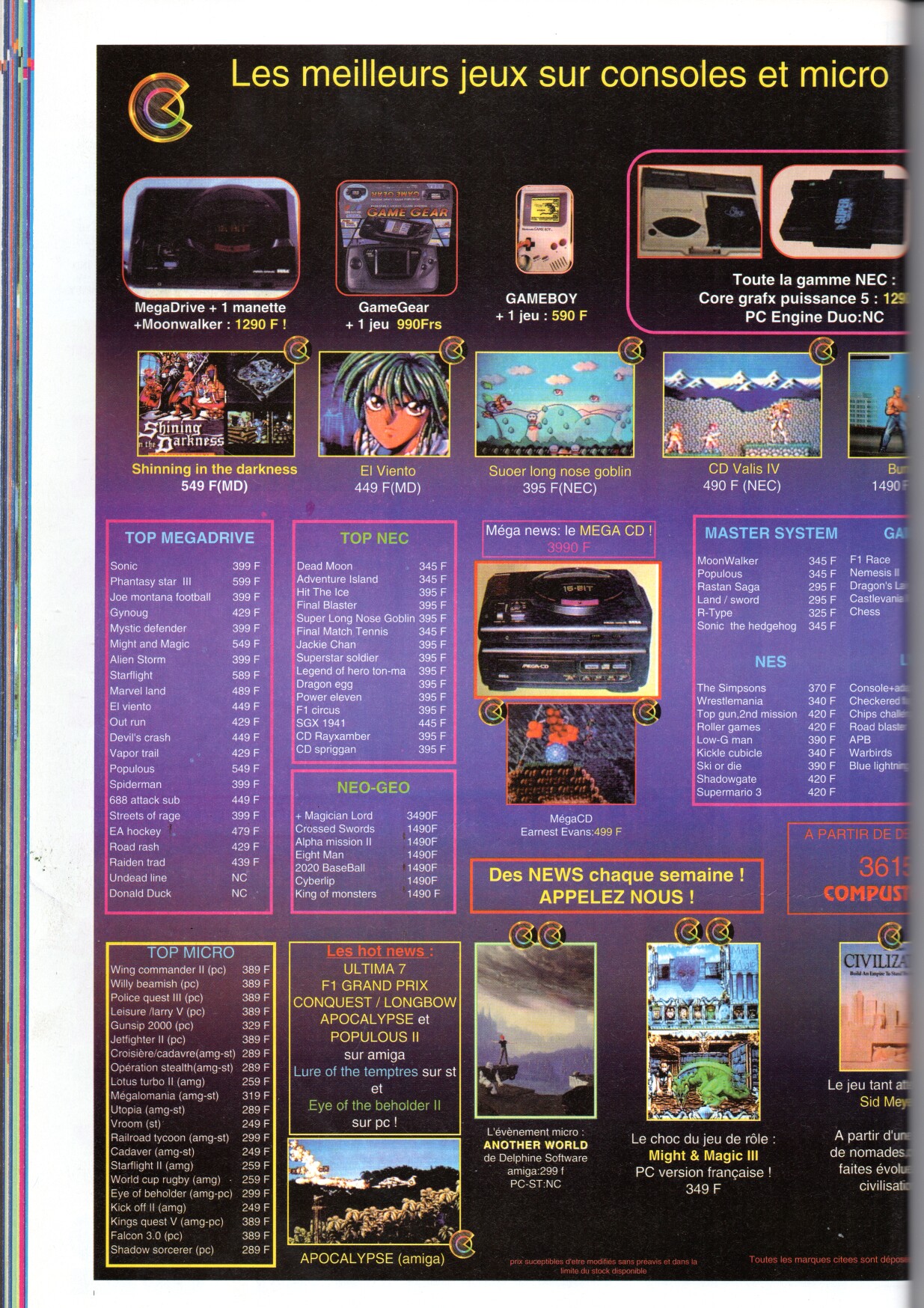 MEGADRIVE vs SUPER NINTENDO : Fight ! - Page 24 Consoles%20%2B%20005%20-%20Page%20086%20%28janvier%201992%29