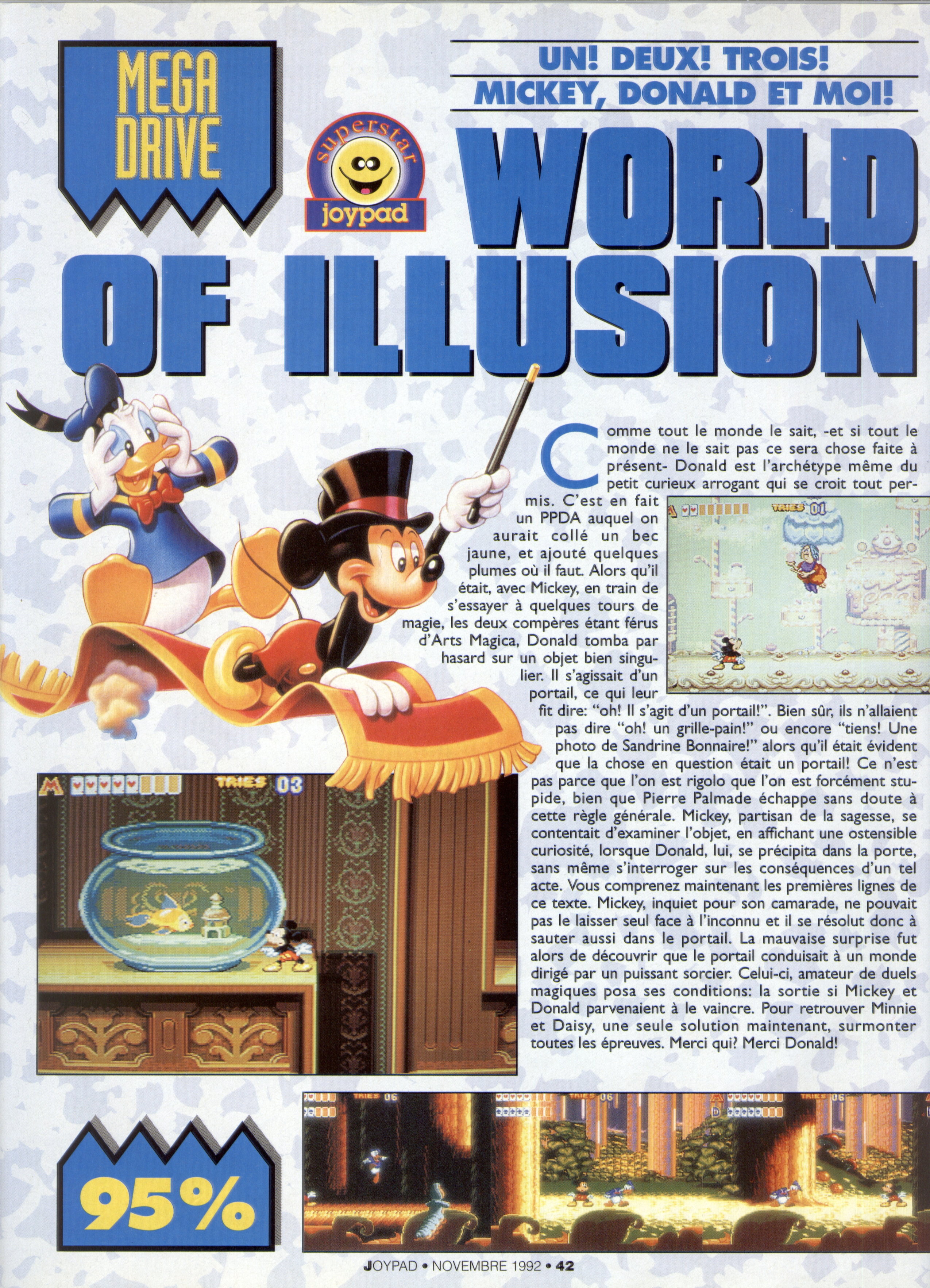 [TEST] World of Illusion (Mega Drive) Joypad%20014%20-%20Page%20042%20%281992-11%29