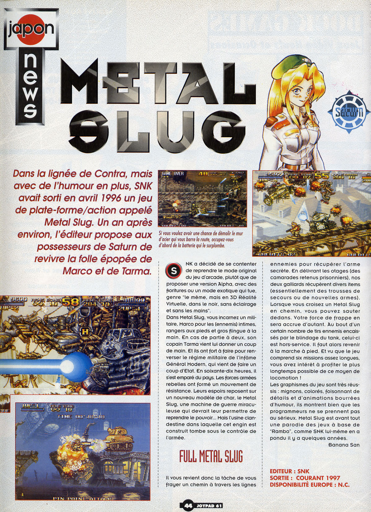 [TEST] Metal Slug (AES) Joypad%20061%20-%20page%20044%20%281997-02%29