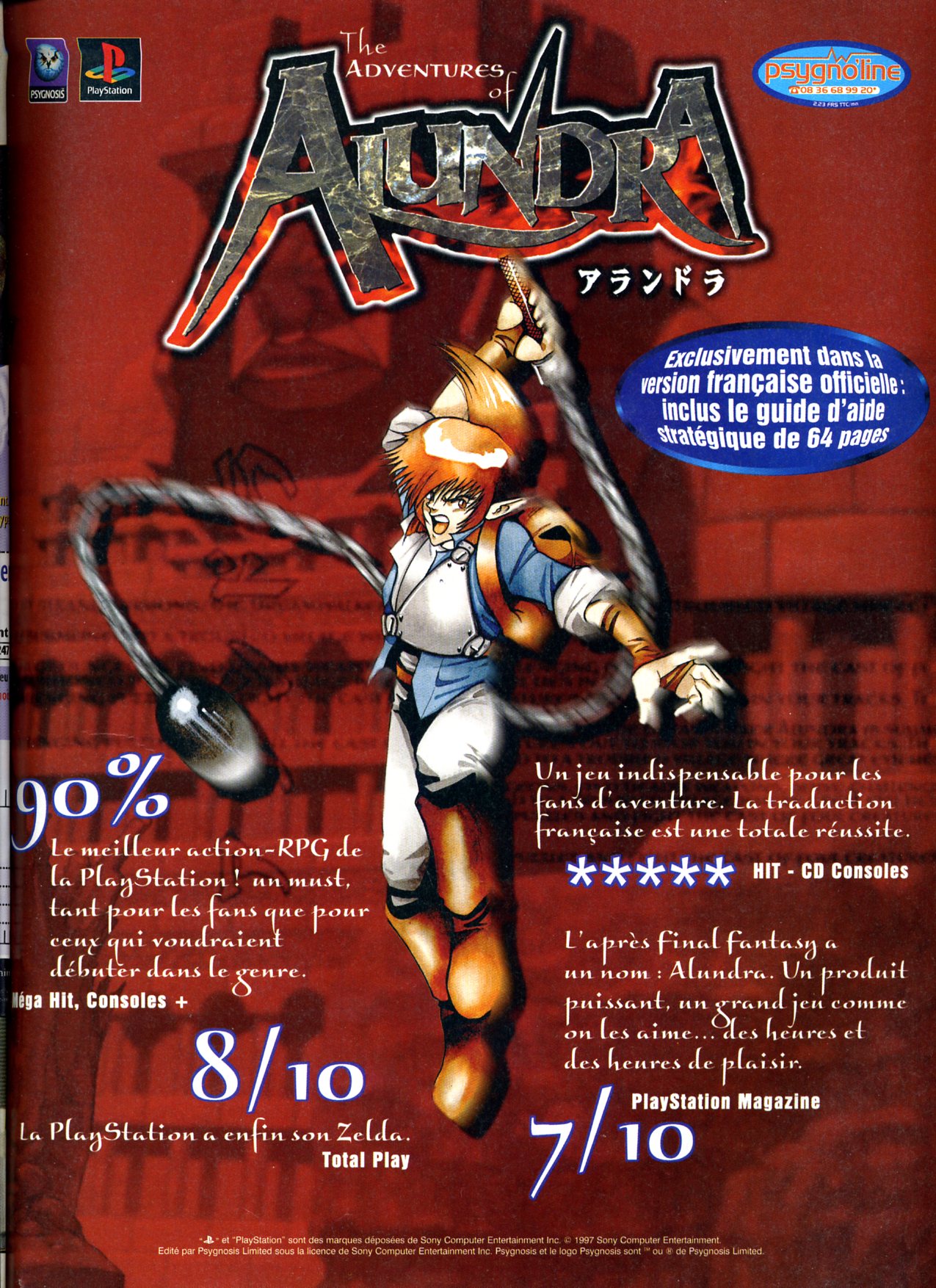 The adventures of Alundra JOYPAD%2081%20decembre%201998%20035