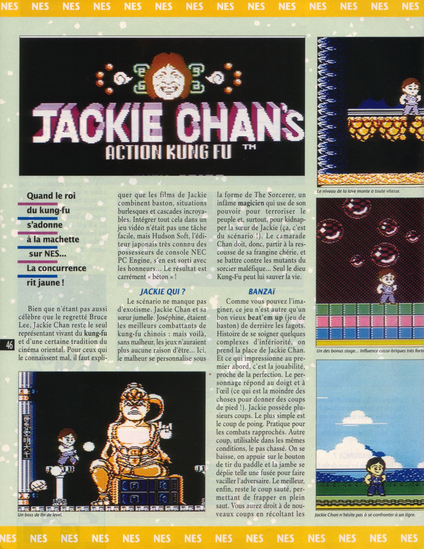 [TEST] Jackie Chan Action's Kung Fu (Famicom) Player%20One%20018%20-%20Page%20046%20%281992-03%29