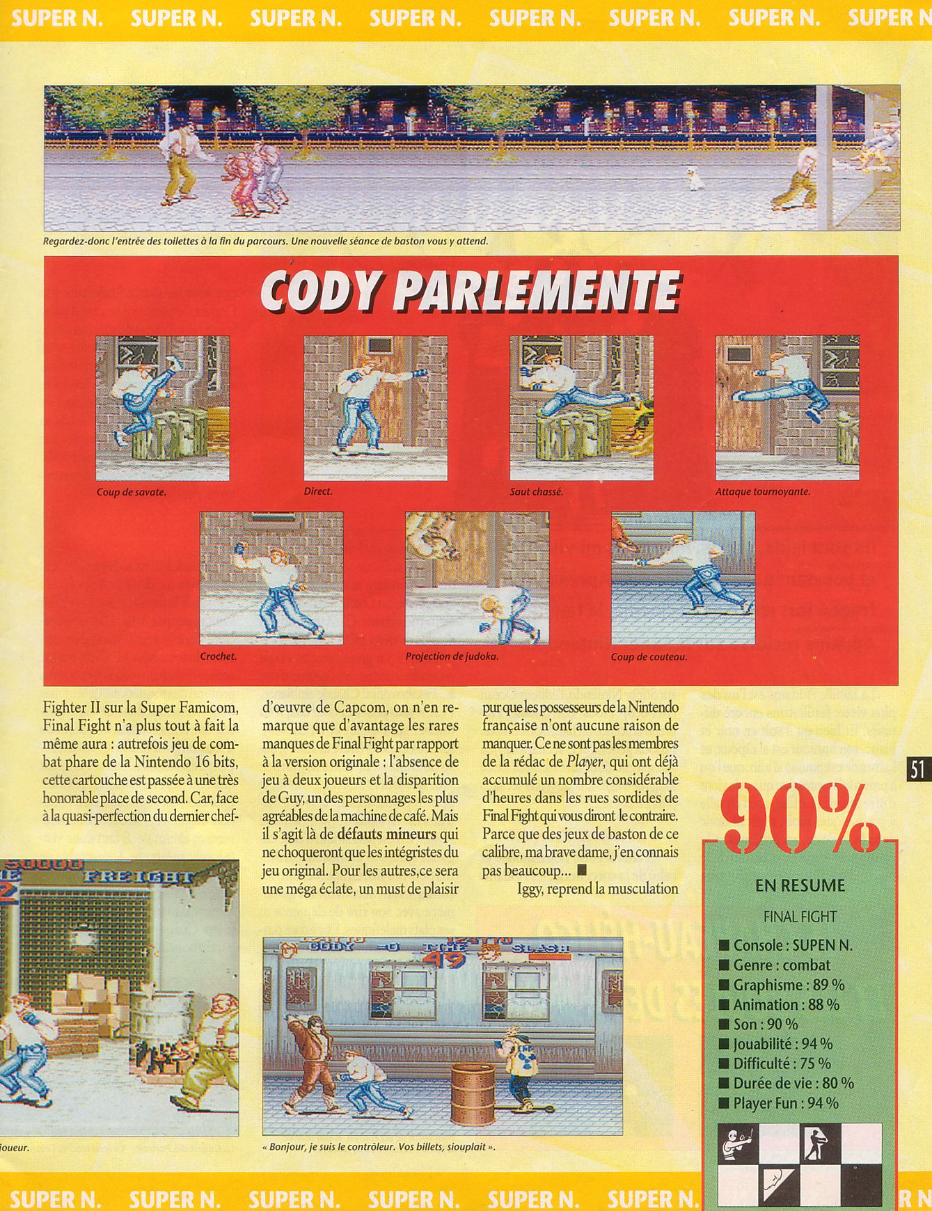 MEGADRIVE vs SUPER NINTENDO : Fight ! - Page 27 Player%20One%20023%20-%20Page%20051%20%281992-09%29