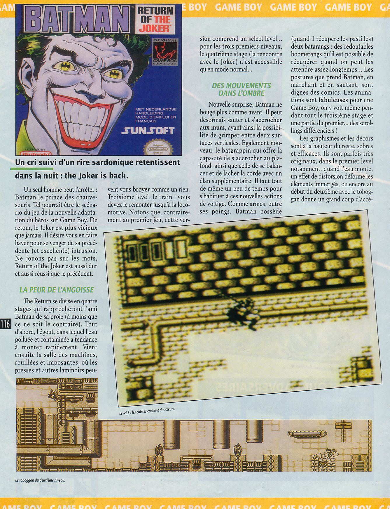 [TEST] Batman : Return of the Joker (Game Boy) Player%20One%20024%20-%20Page%20116%20%281992-10%29