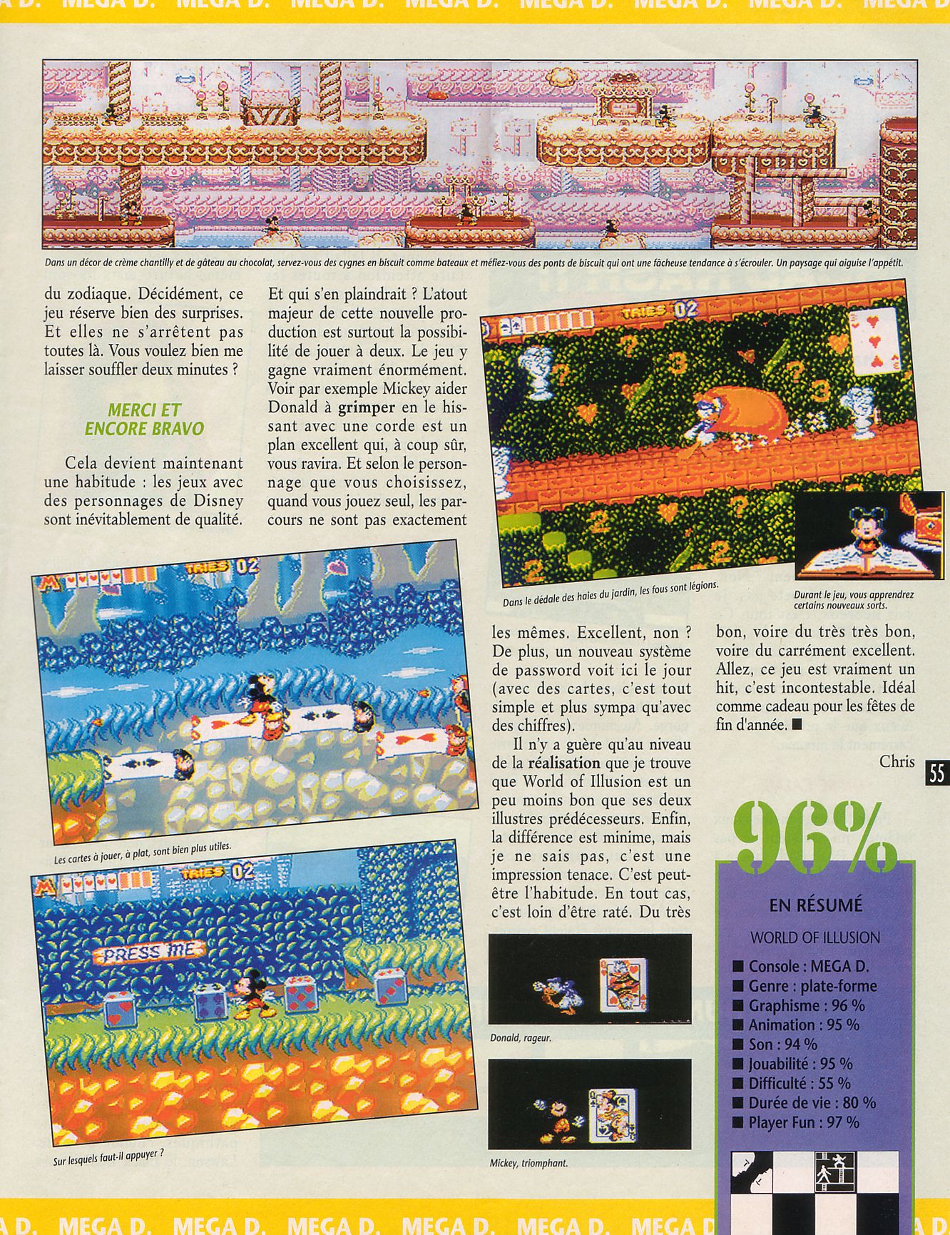 [TEST] World of Illusion (Mega Drive) Player%20One%20026%20-%20Page%20055%20%281992-12%29