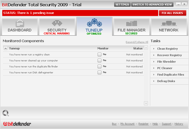 BitDefender Total Security 2009 7 AY BEDAVA Basic_tuneup_ts