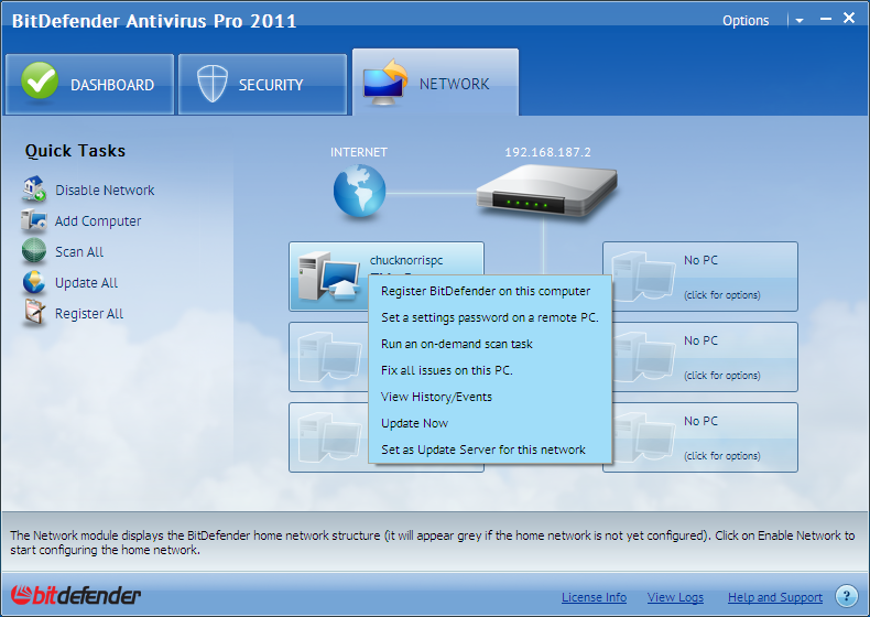 عملاق برامج الحماية BitDefender 2011 AntiVirus & I Intermediate_network_tasks