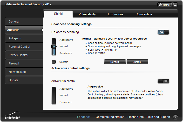 بانفراااااااااد تااااام الاصدار النهائى من عملاق الحماية الاول عالميا BitDefender 2012 Build 15.0.16.280 فى ثلاثيته الشهيرة AV_Settings_Shield_RTProtection_Normal