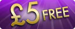 $/£/€ 5 FREE BONUS at Slots and Games 5FreePromotion_ENG_GBP