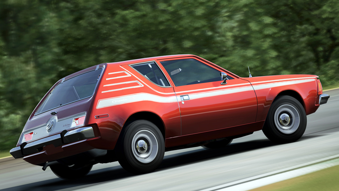 July Car Pack.... July 3rd  1973_AMC_Gremlin_X_DLC_art