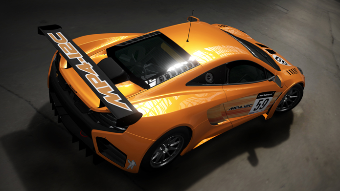 TORA GT S9 - Carlist 2011_McLaren_GT_MP412C_DLC_art