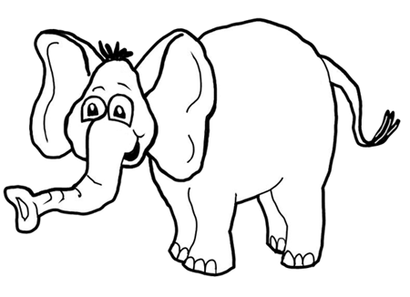 بالخطوات ...رسم الديك الرومي.............ا Finished-cartoon-elephants-drawingtutorials-smaller