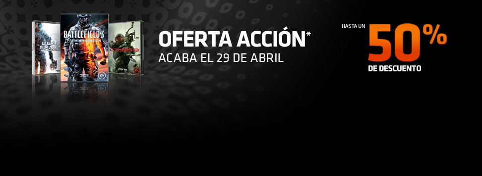 Tienda de Origin al 50% de descuento ACTION_SALE_CLP_Header_972x355_ES