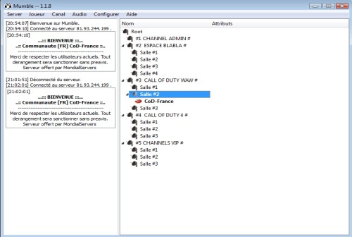 Mumble 1.1.8 Mumble