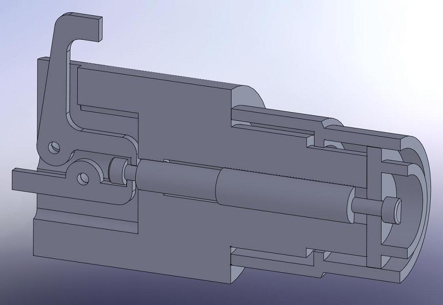 M72 A2 Lance roquette LAW M72Eclate