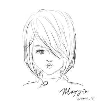 簡單的sketch Maggie090503