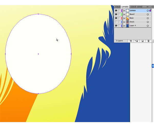 Create a Sparkly Female Portrait in Illustrator  Step5