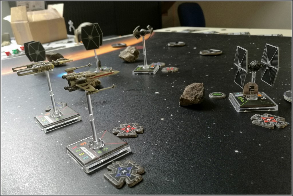 Parties du 12 mai - X-Wing - Saga - Bolt Action XW05