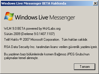 Live Messenger 9TR WLM.9.0.1