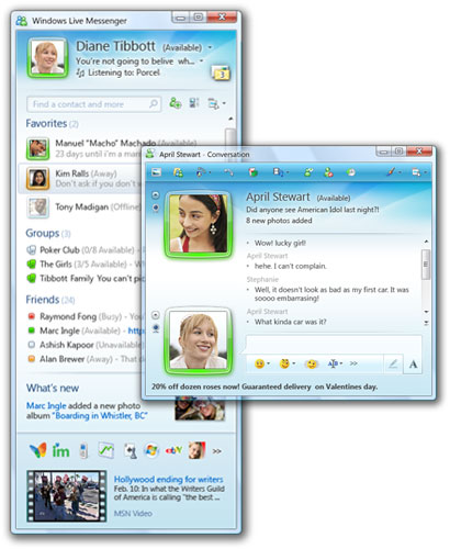 Windows Live Messenger 2009 Overview