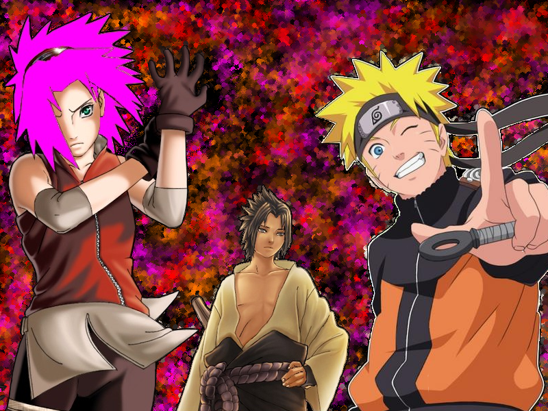 Creation de Dudu-OVII Narutosaukesakurafondcrationdudu