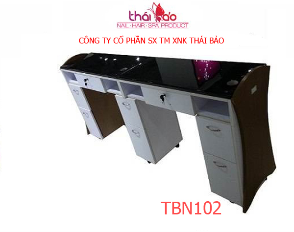 Bàn Nail - Nail table - sản phẩm chuyên dụng cho nail Tbn102