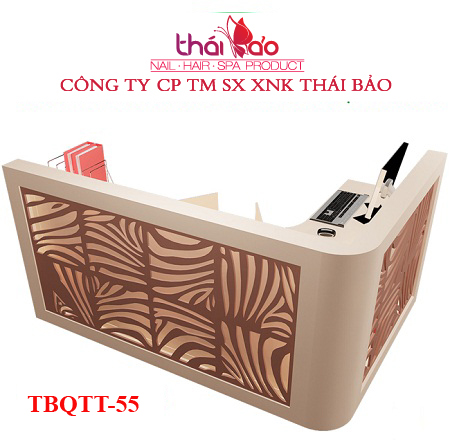 quầy lễ tân sang trọng. Tbqtt55