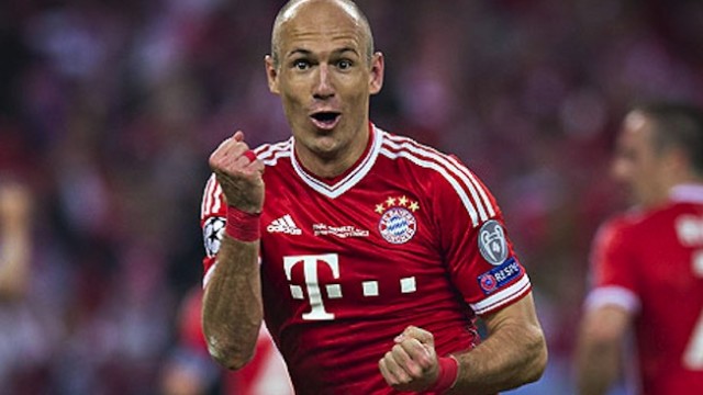 Bayern München Jugador imagen Robben-CL-win-640x360