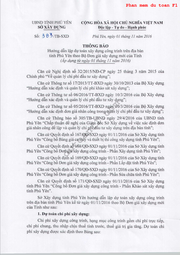 Công bố bộ đơn giá XDCT tỉnh Phú Yên theo quyết định 167,168,169,170,171/QĐ-UBND ngày 1/11/2016 383.2016_Huong-dan-bo-don-gia-2016_001