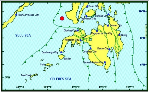 Maremoto costeros muy fuertes con peligro de tsunami en Negros, Filipinas Negros-12072011-1