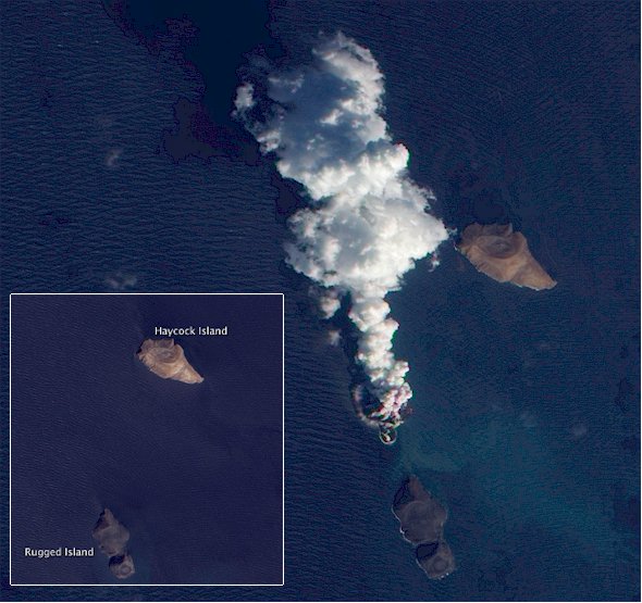 Une île volcanique voit le jour en mer Rouge Ye-29122011-7