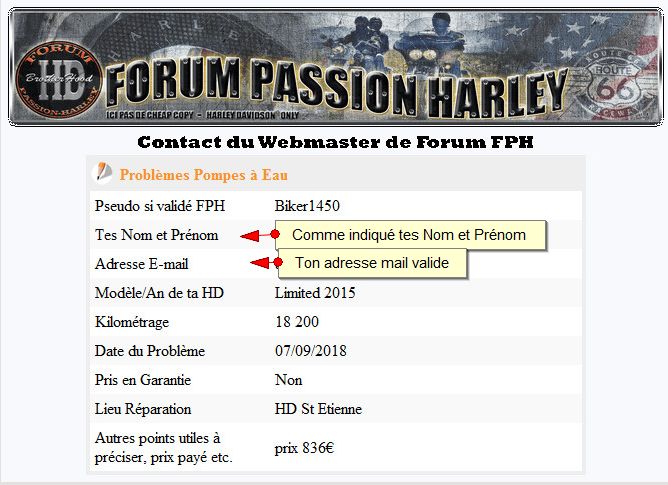  POMPES A EAU MERDIQUES SUR LES TOURINGS HARLEY-DAVIDSON  - Page 8 2875623839