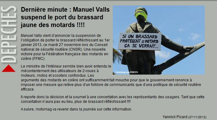 Pétition FFMC contre port du Brassard jaune Réfléchissant - Page 11 1163771398