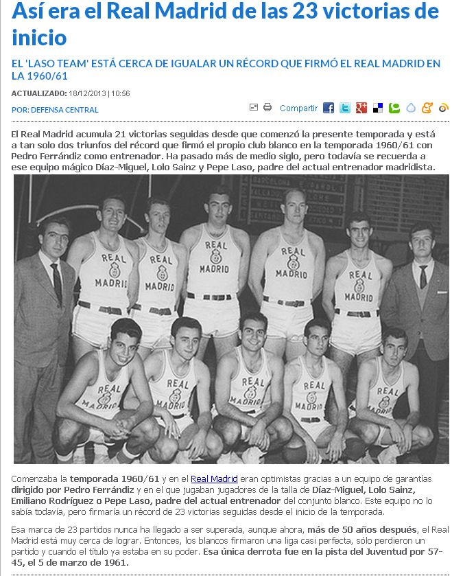 Clasificacion Liga Endesa baloncesto 0666551948