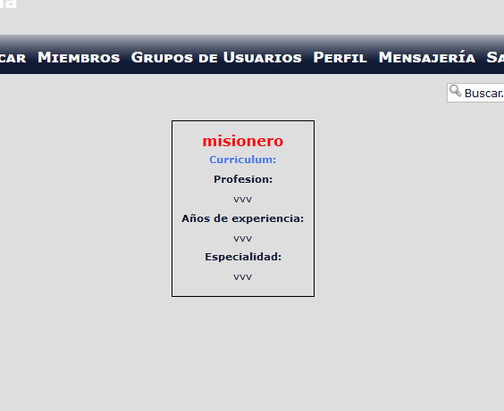 ¿Es posible crear una tabla donde aparezcan todos los miembros de un grupo mostrando su hoja de personaje? 1521295197