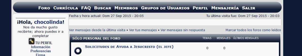 ¿Cómo se puede mostrar un mensaje con instrucciones al usuario que se acaba de registrar? 0435316059