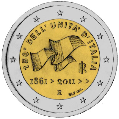 2 euros conmemorativos Italia 2011 It_2011