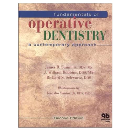 كتاب عن الترميميةFundamentals of Operative Dentistry: A Contemporary Approach 0867153822.01._SS500_SCLZZZZZZZ_V1056502017_