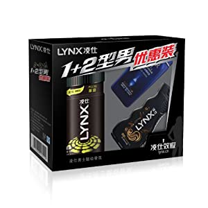 LYNX 凌仕 男士魅动香氛 拼动 150ml 加赠品一箩筐 50元包邮 51LkJDt53oL._SL500_AA300_