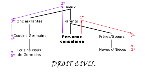 Degr de parent DroitCivil